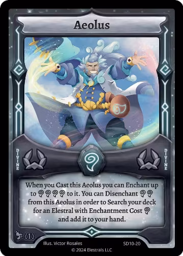 Aeolus (SD10-20), Fulgoryx Starter Deck — Elestrals card price