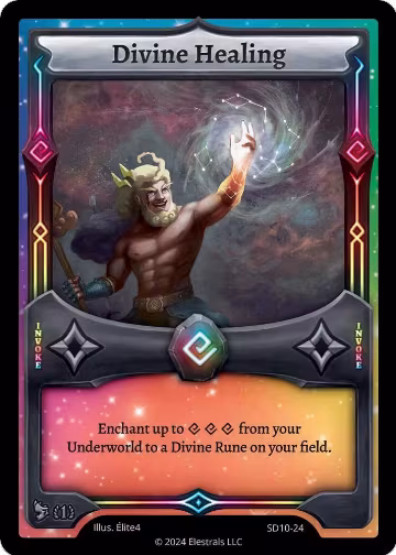 Divine Healing (SD10-24), Fulgoryx Starter Deck — Elestrals card price