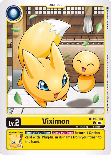 Viximon (BT19-003 C), Release Special Booster 2.5 — Digimon card price