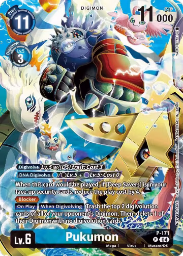 Pukumon (Update Pack 2025) (P-171 P), Release Special Booster 2.5 — Digimon card price