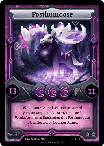 Posthumoose (SD11-03), Posthumoose Starter Deck — Elestrals card price