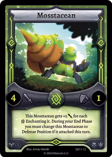 Mosstacean (SD11-12), Posthumoose Starter Deck — Elestrals card price