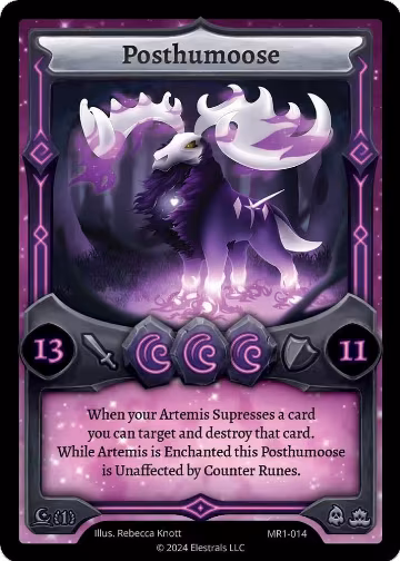Posthumoose (MR1-014), Moonrise — Elestrals card price