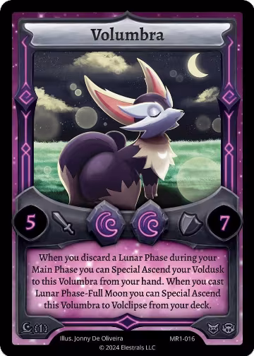 Volumbra (MR1-016), Moonrise — Elestrals card price