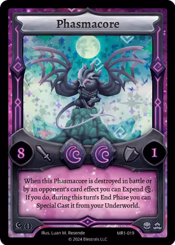 Phasmacore (MR1-019), Moonrise — Elestrals card price