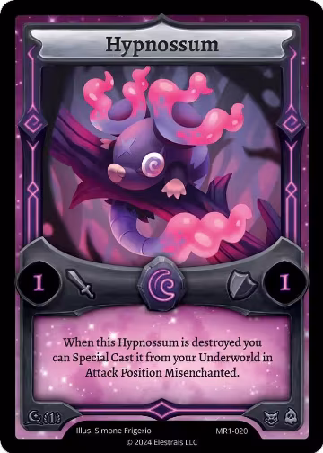 Hypnossum (MR1-020), Moonrise — Elestrals card price