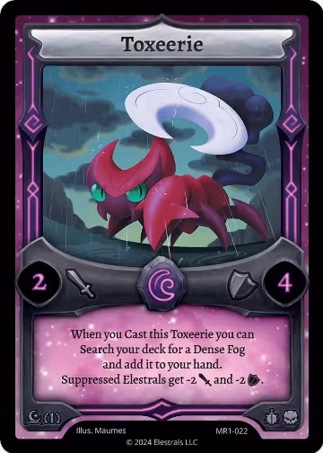 Toxeerie (MR1-022), Moonrise — Elestrals card price