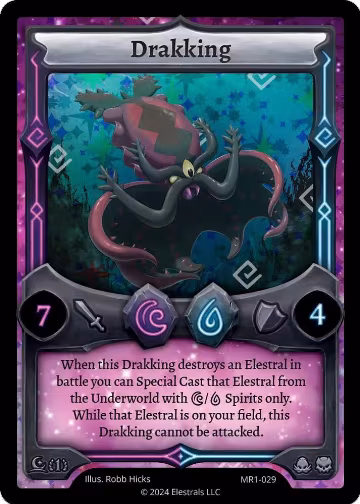 Drakking (MR1-029), Moonrise — Elestrals card price