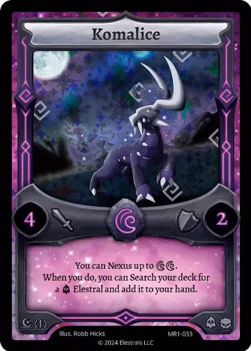 Komalice (MR1-033), Moonrise — Elestrals card price