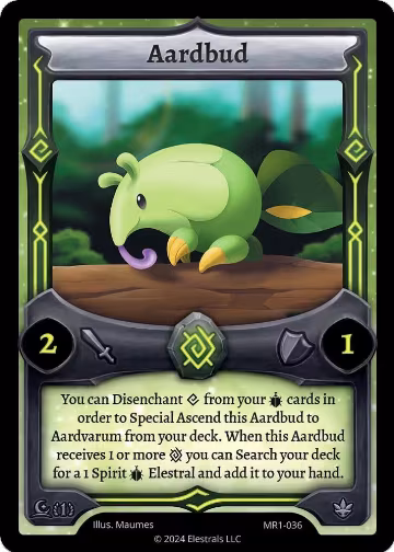 Aardbud (MR1-036), Moonrise — Elestrals card price