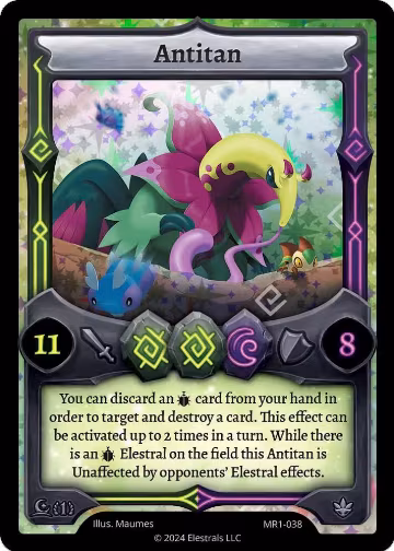 Antitan (MR1-038), Moonrise — Elestrals card price