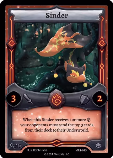 Sinder (MR1-043), Moonrise — Elestrals card price