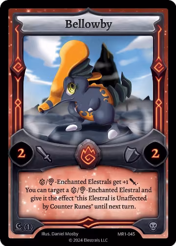 Bellowby (MR1-045), Moonrise — Elestrals card price