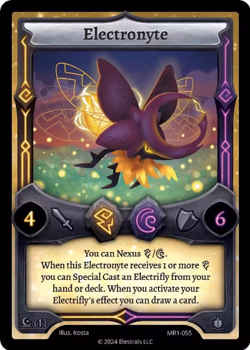 Electronyte (MR1-055), Moonrise — Elestrals card price