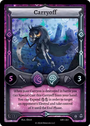Carryoff (MR1-061), Moonrise — Elestrals card price