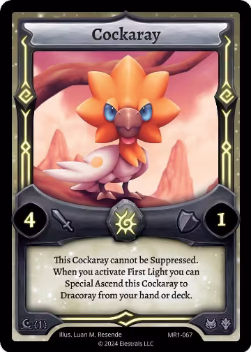 Cockaray (MR1-067), Moonrise — Elestrals card price