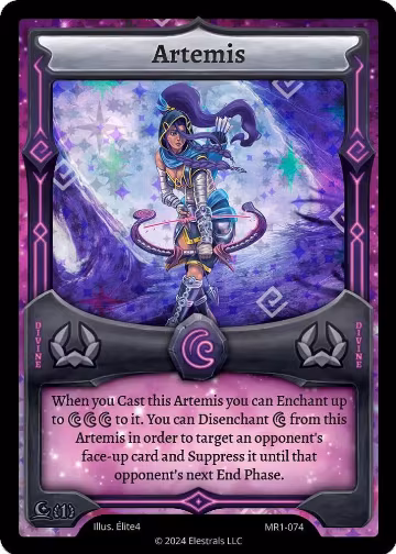 Artemis (MR1-074), Moonrise — Elestrals card price