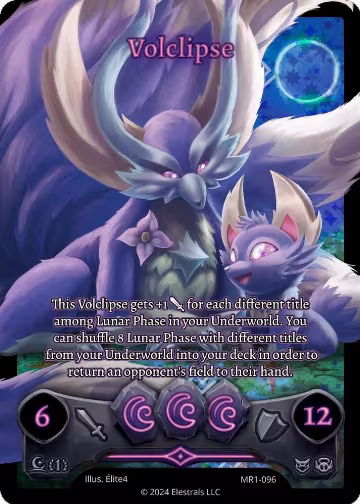 Volclipse (Full Art) (MR1-096), Moonrise — Elestrals card price