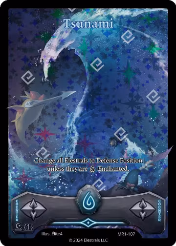 Tsunami (Full Art) (MR1-107) — card price