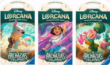 Disney Lorcana: Archazia's Island Sleeved Booster Pack Art Bundle, Archazia's Island — Lorcana sealed product price
