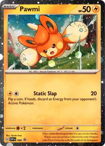 Pawmi - 040 (Cosmos Holo) (040), Scarlet & Violet Promo Cards — Pokémon card price