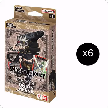 Black Clover - Starter Deck Display, Black Clover Starter Deck — Union Arena sealed product price