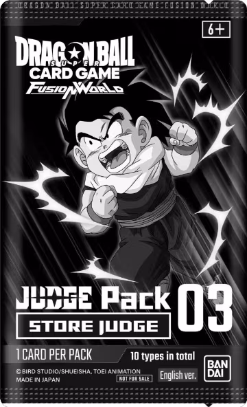 Judge Pack (Store Judge) 03, Tournament and Championship Promos — DB Fusion sealed product price