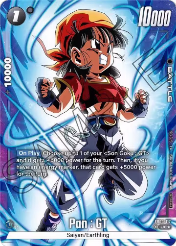 Pan : GT (Tournament Pack -Winner- 05) (FB04-117), Tournament and Championship Promos — DB Fusion card price