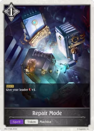 Repair Mode (PR-171EN), Shadowverse: Evolve Promo Cards — Shadowverse card price
