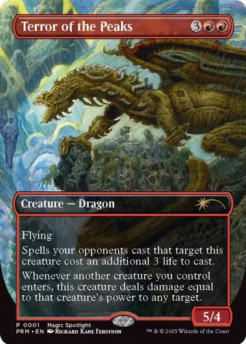 Terror of the Peaks (1), Unique and Miscellaneous Promos — Magic card price