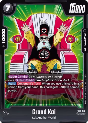 Grand Kai (FB05-103), New Adventure — DB Fusion card price