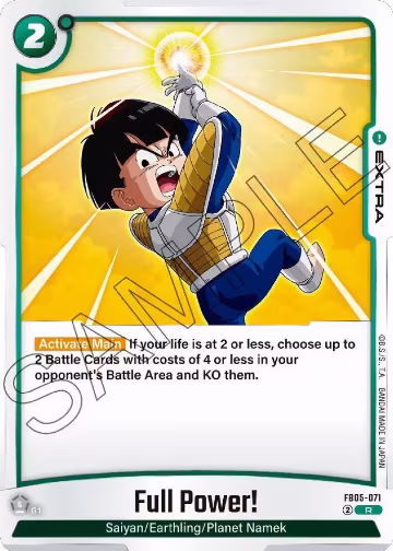 Full Power! (FB05-071), New Adventure — DB Fusion card price
