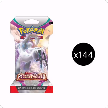 Paldea Evolved Sleeved Booster Case, Paldea Evolved — Pokémon sealed product price