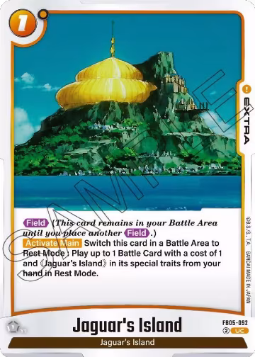 Jaguar's Island (FB05-092), New Adventure — DB Fusion card price