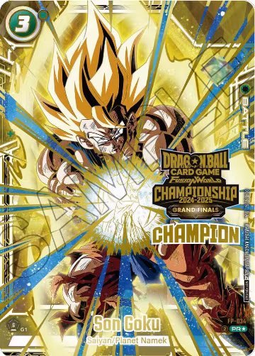 Son Goku - FP-034 (Champion) (FP-034), Tournament and Championship Promos — DB Fusion card price