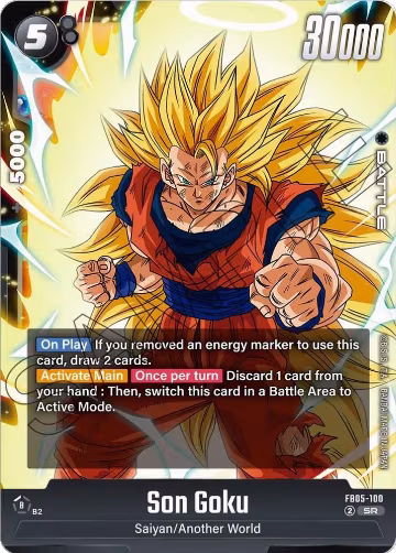 Son Goku - FB05-100 (FB05-100), New Adventure — DB Fusion card price
