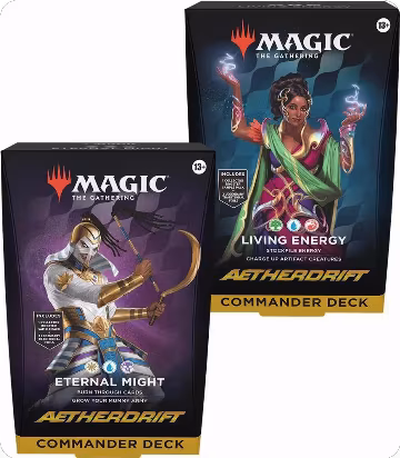 Aetherdrift Commander Decks [Set of 2], Commander: Aetherdrift — Magic sealed product price