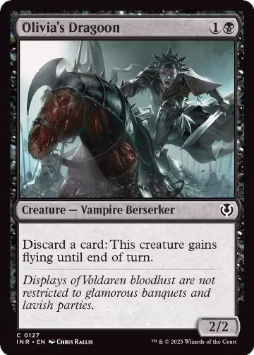Olivia's Dragoon (127), Innistrad Remastered — Magic card price