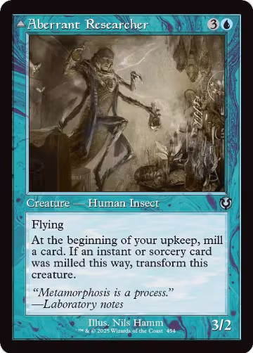 Aberrant Researcher (Retro Frame) (454), Innistrad Remastered — Magic card price