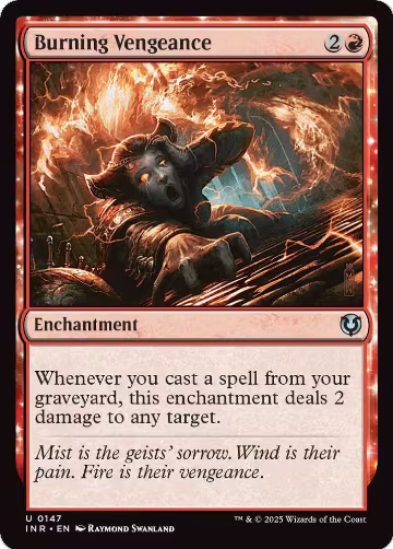 Burning Vengeance (147), Innistrad Remastered — Magic card price