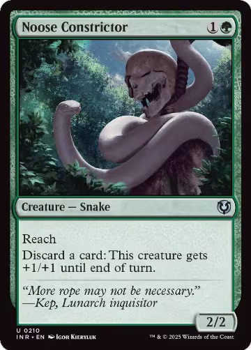 Noose Constrictor (210), Innistrad Remastered — Magic card price