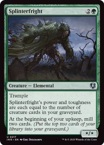 Splinterfright (217), Innistrad Remastered — Magic card price