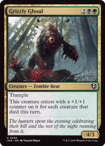 Grizzly Ghoul (240), Innistrad Remastered — Magic card price