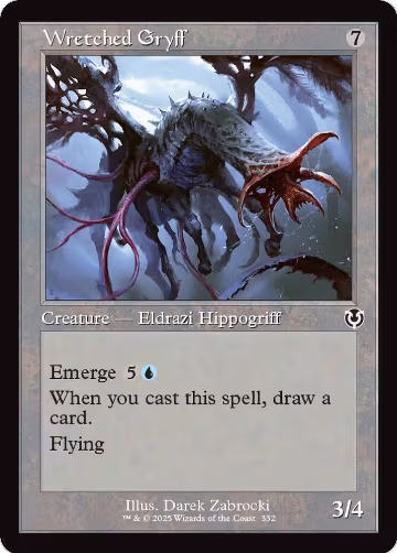 Wretched Gryff (Retro Frame) (332), Innistrad Remastered — Magic card price
