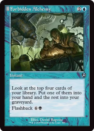 Forbidden Alchemy (Retro Frame) (355), Innistrad Remastered — Magic card price