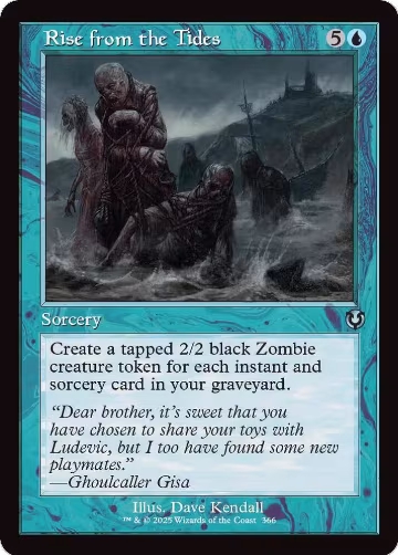 Rise from the Tides (Retro Frame) (366), Innistrad Remastered — Magic card price