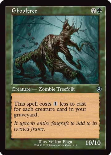 Ghoultree (Retro Frame) (411), Innistrad Remastered — Magic card price