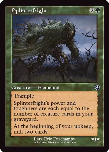 Splinterfright (Retro Frame) (420), Innistrad Remastered — Magic card price