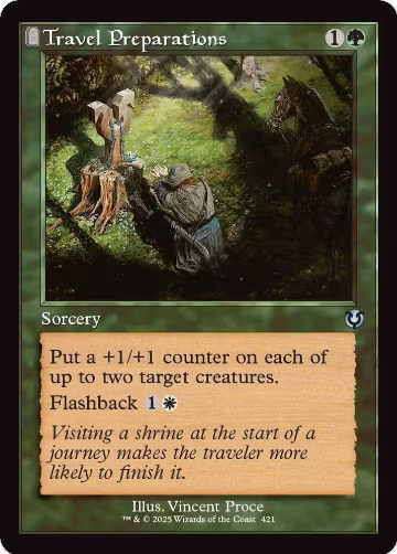 Travel Preparations (Retro Frame) (421), Innistrad Remastered — Magic card price