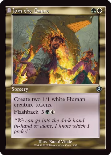 Join the Dance (Retro Frame) (432), Innistrad Remastered — Magic card price